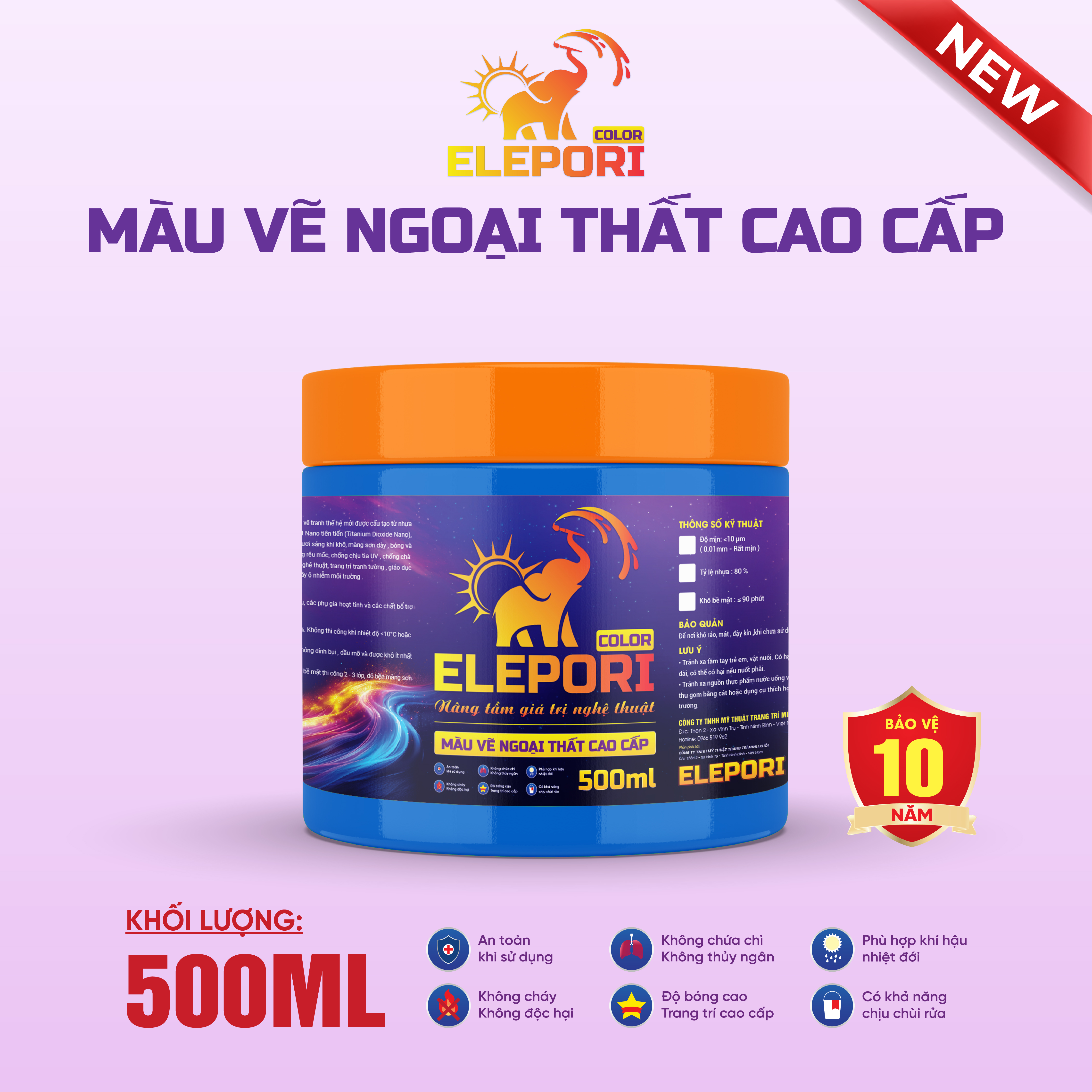 E14 Xanh Da Trời